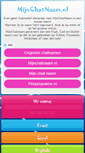 Mobile Screenshot of mijnchatnaam.nl
